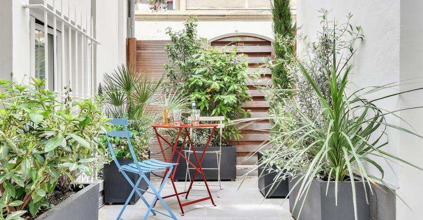 Hotel Passy Eiffel - Patio